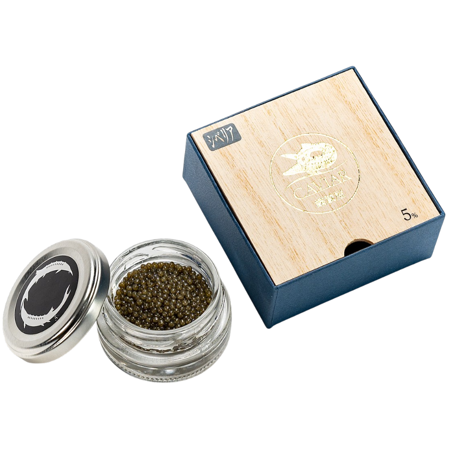 新見フレッシュキャビア（シベリア）塩分5% 15g