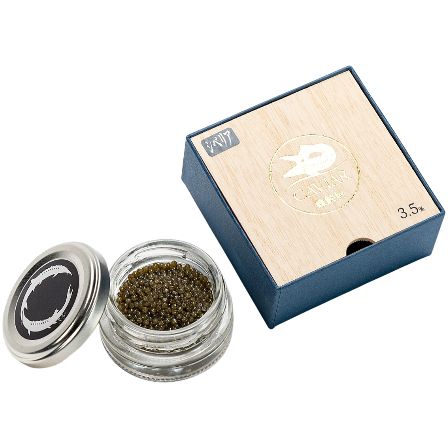 新見フレッシュキャビア シベリア 15g｜選べる3つの味