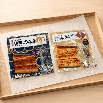 山田のうなぎ × 新見フレッシュキャビア 醤油味　贅沢食べ比べセット